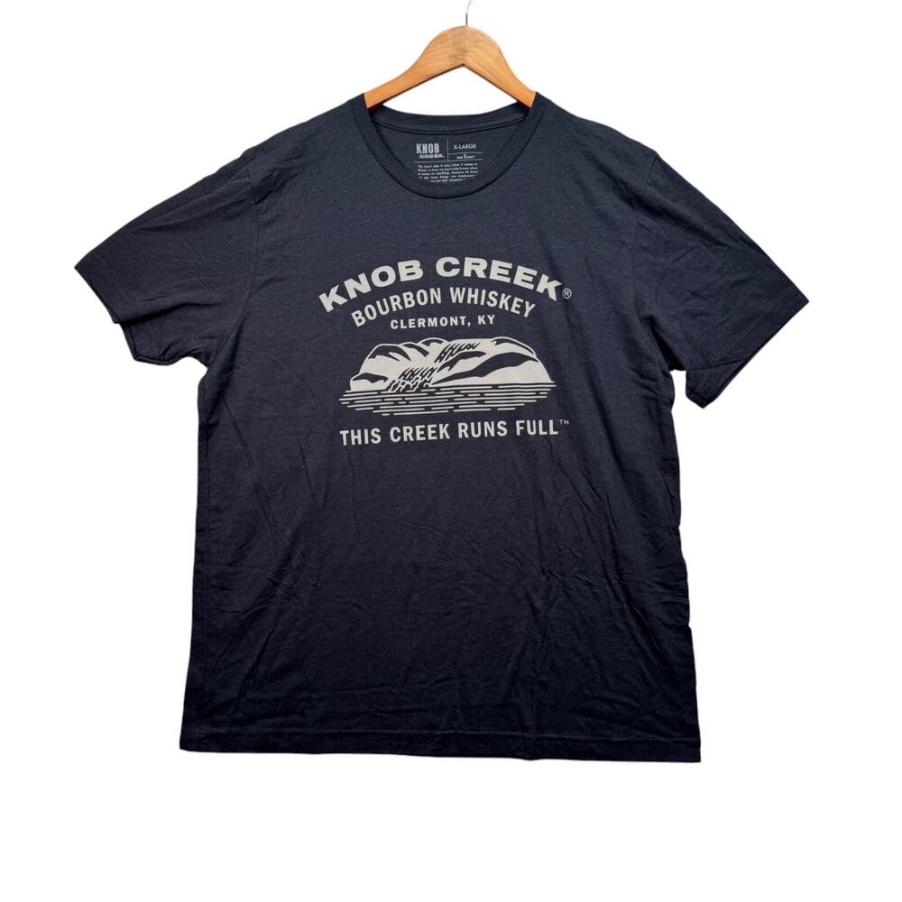 Knob Creek Bourbon Kentucky Tour Distillery Alcohol Tee Runs Full T-Shirt XL